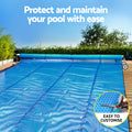 Aqua Buddy Solar Pool Cover 8x4.2m 600 Micron Heat Blanket Blue