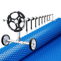 Aqua Buddy 600 Micron Heat Solar Pool Cover 9.5x5m + Roller