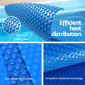 Aqua Buddy 600 Micron Heat Solar Pool Cover 9.5x5m + Roller
