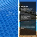 Aqua Buddy 600 Micron Heat Solar Pool Cover 9.5x5m + Roller