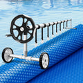 Aqua Buddy 600 Micron Heat Solar Pool Cover 9.5x5m + Roller