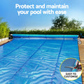 Aqua Buddy Pool Cover 9.5x5m 600 Micron Solar Blanket Roller