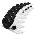 Aquabuddy Pool Cover Roller Attachment Reel Straps Kit 8pcs