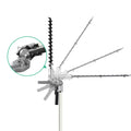 Giantz 12 Inch Pole Chainsaw 2 Stroke Petrol Tree Pruner 9 In 1