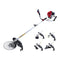 Giantz 5 in 1 Petrol Pole Chainsaw Hedge Trimmer Tree Pruner