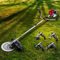 Giantz 5 in 1 Petrol Pole Chainsaw Hedge Trimmer Tree Pruner