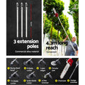 Giantz 9in1 Pole Chainsaw 2 Stroke Petrol Hedge Trimmer Tree