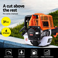 Giantz 4 Stroke Pole Chainsaw 12 Inch Bar Petrol Tree Pruner