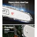 Giantz 4 Stroke Pole Chainsaw 12 Inch Bar Petrol Tree Pruner