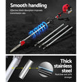 Giantz 65CC Pole Chainsaw Hedge Trimmer Brush Cutter 9-in-1 5.6m