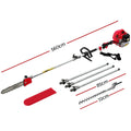 Giantz 65CC Pole Chainsaw 12in 5.6m Long Reach Hedge Trimmer