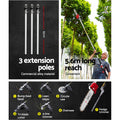 Giantz 65CC 7-in-1 Pole Chainsaw Hedge Trimmer Brush Cutter 5.6m