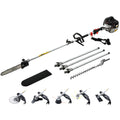 Giantz 62CC 7-in-1 Pole Chainsaw Hedge Trimmer 5.6m Black