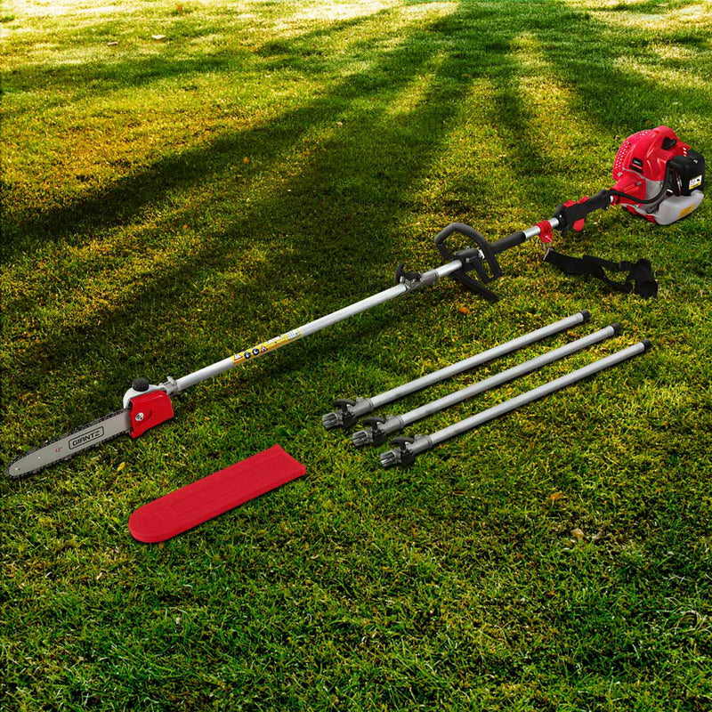 Giantz 62CC Petrol Pole Chainsaw 5.6m Long Reach 12in
