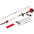 Giantz 62CC Petrol Pole Chainsaw 5.6m Long Reach 12in