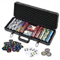 Poker Chip Set 500pc 14g Chips Casino Party Game Dice Cards
