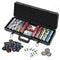 Poker Chip Set 500pc 14g Chips Casino Party Game Dice Cards