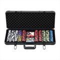 Poker Chip Set 500pc 14g Chips Casino Party Game Dice Cards