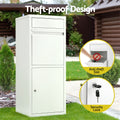 Gardeon Parcel Letterbox Drop Box White Package