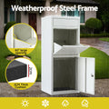 Gardeon Parcel Letterbox Drop Box White Package