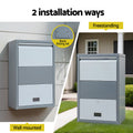 Gardeon Parcel Letterbox Drop Box Grey