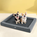 i.Pet Dog Cat Bed Extra Large Grey Egg Crate Washable Sofa