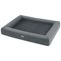 i.Pet Large Dog Cat Pet Bed Grey Calming Sofa Cushion Washable