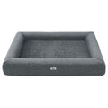 i.Pet Large Dog Cat Pet Bed Grey Calming Sofa Cushion Washable