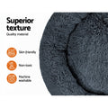 i.Pet Pet Bed Dog Cat 110cm Calming Extra Large Soft Plush Dark