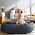 i.Pet Pet Bed Dog Cat 110cm Calming Extra Large Soft Plush Dark