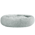 i.Pet Dog Cat Bed 110cm Extra Large Calming Soft Plush Grey