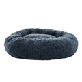 i.Pet Dog Cat Bed 90cm Large Calming Plush Dark Grey