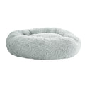 i.Pet Dog Cat Bed 90cm Large Calming Plush Light Grey
