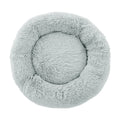 i.Pet Dog Cat Bed 90cm Large Calming Plush Light Grey