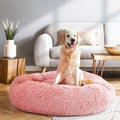 i.Pet Dog Cat Bed 90cm Large Calming Soft Plush Pink