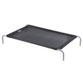 i.Pet Elevated Dog Bed Trampoline 90x137cm Large Black Heavy Duty