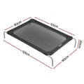 i.Pet Elevated Dog Bed Trampoline 90x137cm Large Black Heavy Duty