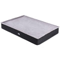 i.Pet Pet Bed Dog Cat Large Grey Calming Foam Cushion Washable