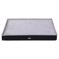 i.Pet Pet Bed Dog Cat Large Grey Calming Foam Cushion Washable