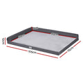 i.Pet Large Pet Bed Plush Egg Crate Cushion Sofa Washable