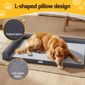 i.Pet Large Pet Bed Plush Egg Crate Cushion Sofa Washable