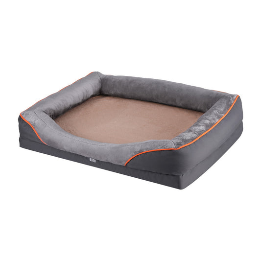 i.Pet Orthopedic Dog Bed Plush Fleece Washable Sofa Cushion Mat