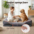 i.Pet Orthopedic Dog Bed Plush Fleece Washable Sofa Cushion Mat