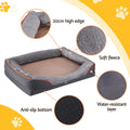 i.Pet Orthopedic Dog Bed Plush Fleece Washable Sofa Cushion Mat