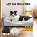 i.Pet Dog Bed Large Calming Egg Crate Cushion Washable Sofa