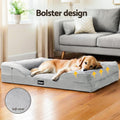 i.Pet Dog Bed Large Calming Egg Crate Cushion Sofa Washable