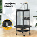 i.Pet Bird Cage 155cm Large Parrot Aviary Stand-Alone Wheels Castor