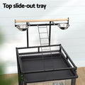 i.Pet Bird Cage 155cm Large Parrot Aviary Stand-Alone Wheels Castor