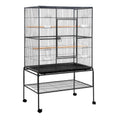 i.Pet Bird Cage 160cm Large Parrot Aviary Budgie Stand Wheels