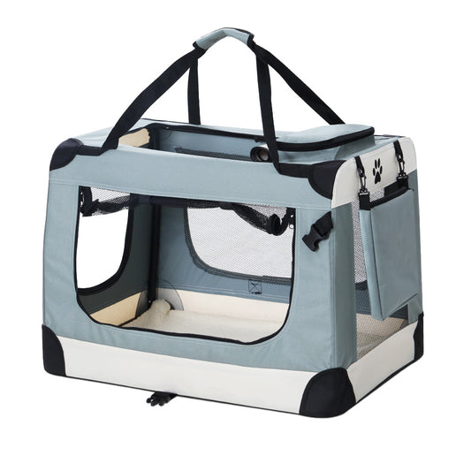 i.Pet Pet Carrier 90x61CM Soft Crate Dog Cat Portable Foldable 2XL